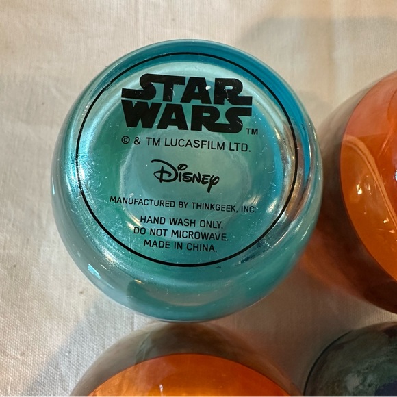 Disney Star Wars Planetary Tumbler Glasses (4) - Picture 9 of 11